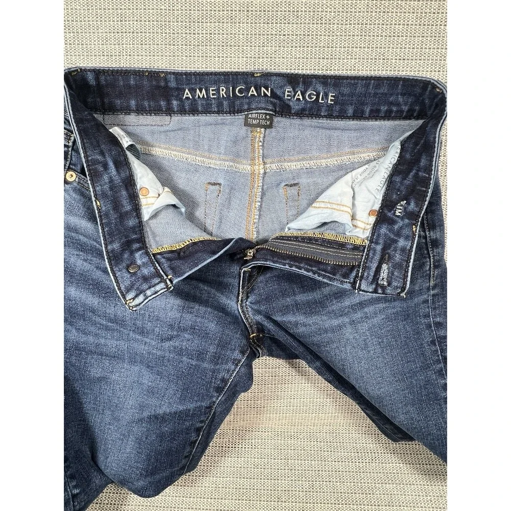 American Eagle AirFlex Plus Athletic Fit Denim Jeans‎ Men's Size 30x 34 Blue